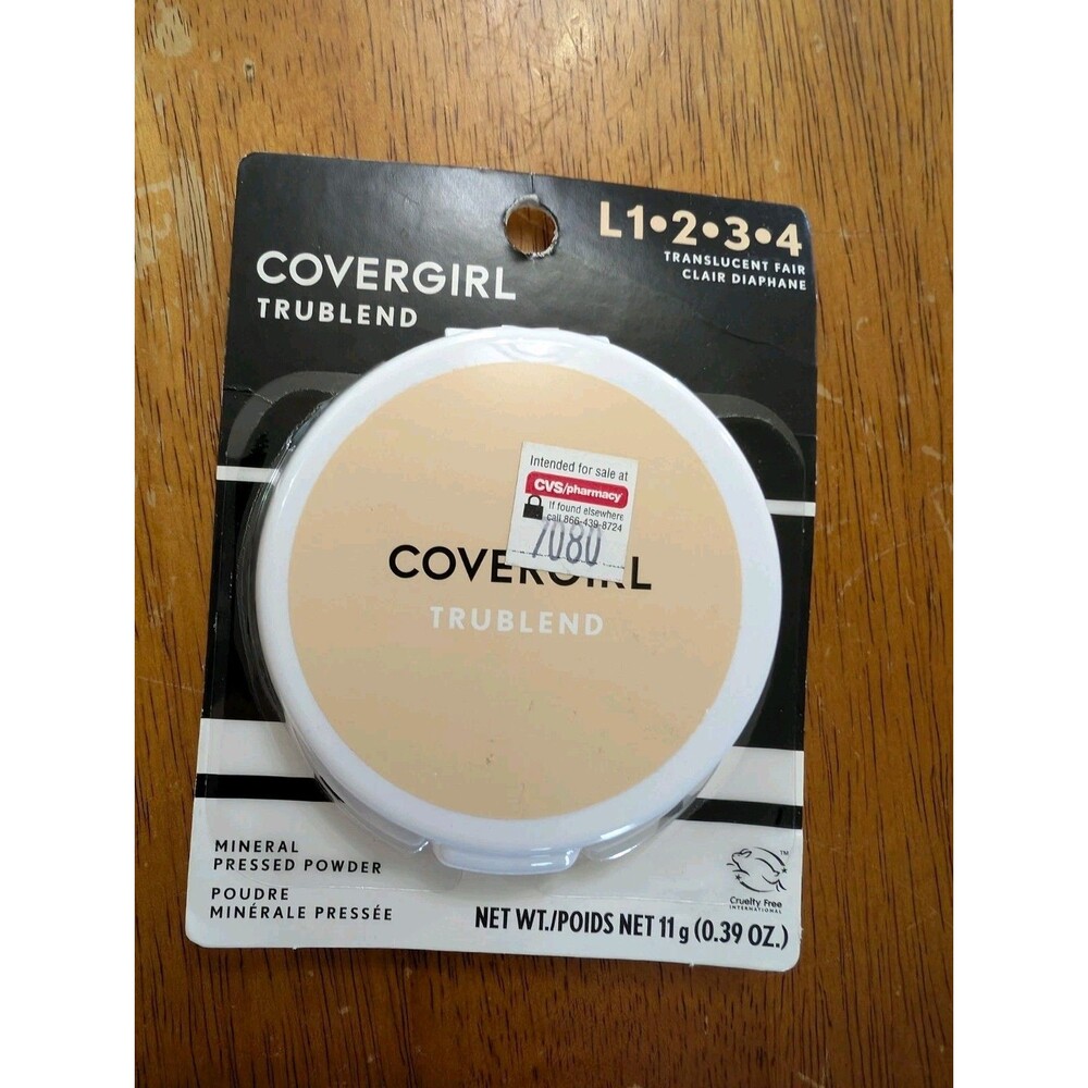 Covergirl TruBlend Mineral Pressed Powder Translucent Fair L1234 Discontinued